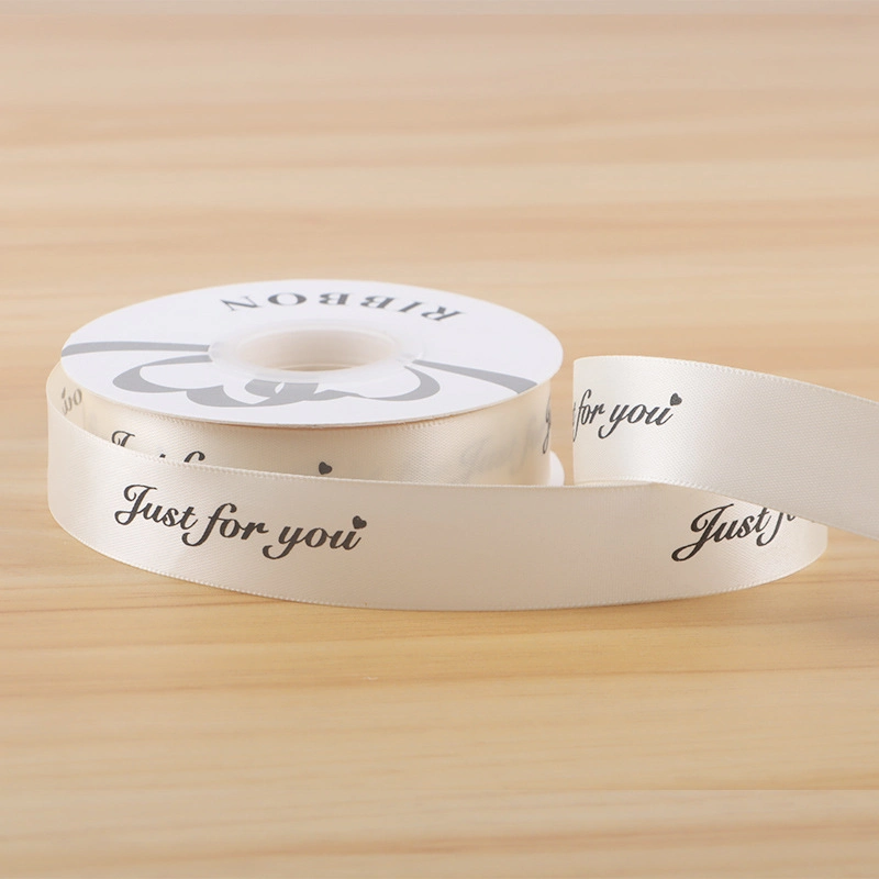 Dây ruy băng lụa satin Just For You in chữ nhiều màu gói hoa buộc quà bản 2.5cm x 30yard ảnh 23