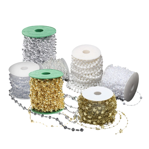 Ảnh sản phẩm Cuộn dây ngọc trai trang trí hoa cưới và phụ kiện  1