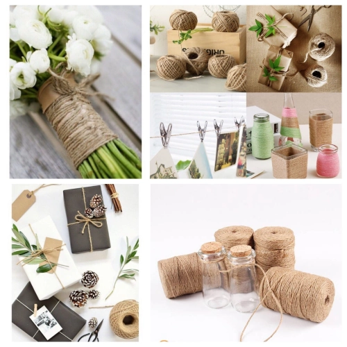 Ảnh sản phẩm Cuộn dây thừng gai dây mây cói thô trang trí handmade 
 1