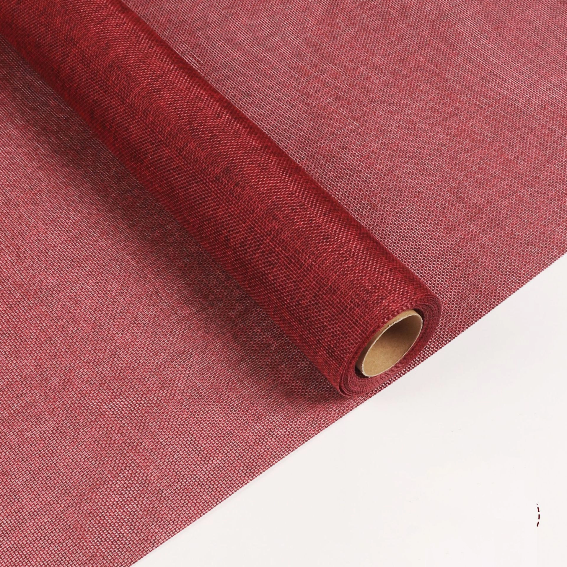 Cuộn lưới vải bố thô gói hoa giỏ quà 48cm x 5yard ảnh 22