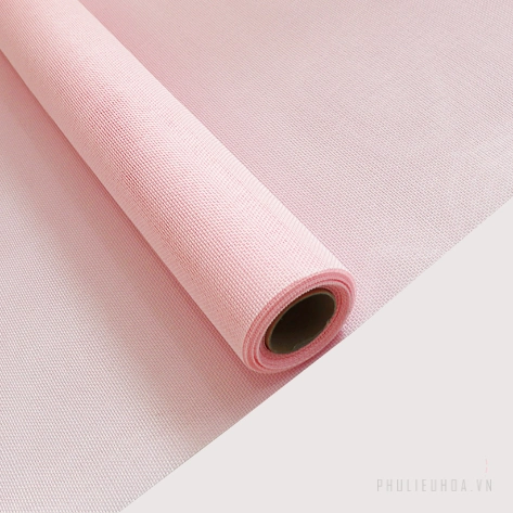Cuộn lưới vải bố thô gói hoa giỏ quà 48cm x 5yard ảnh 21
