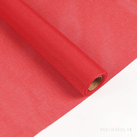 Cuộn lưới vải bố thô gói hoa giỏ quà 48cm x 5yard ảnh 24