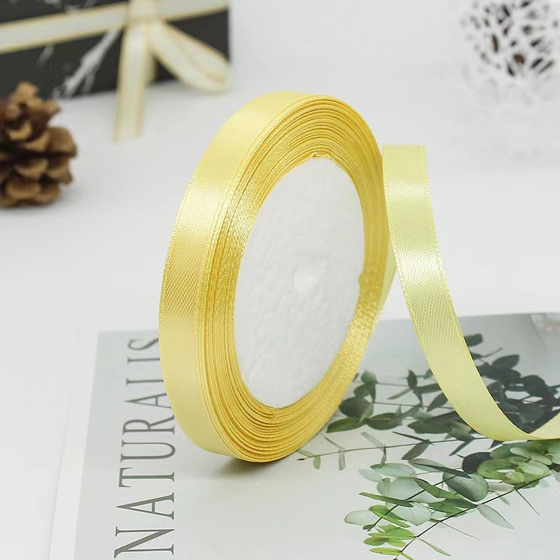 Ruy băng lụa Satin lõi xốp 1cm x 22m x (5 cuộn) ảnh 9