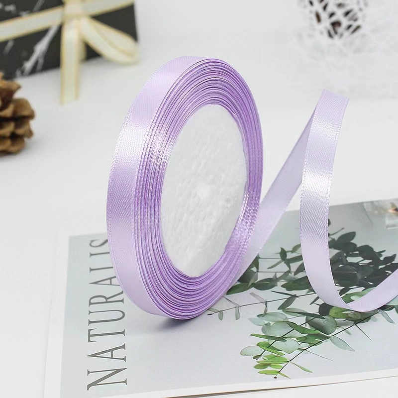 Ruy băng lụa Satin lõi xốp 1cm x 22m x (5 cuộn) ảnh 10