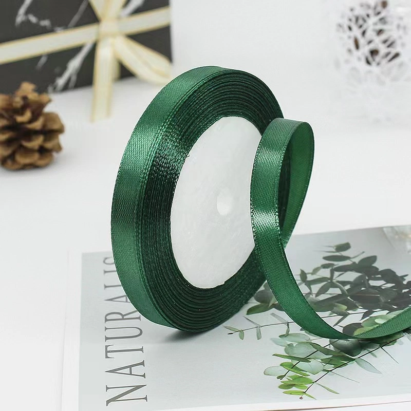 Ruy băng lụa Satin lõi xốp 1cm x 22m x (5 cuộn) ảnh 18