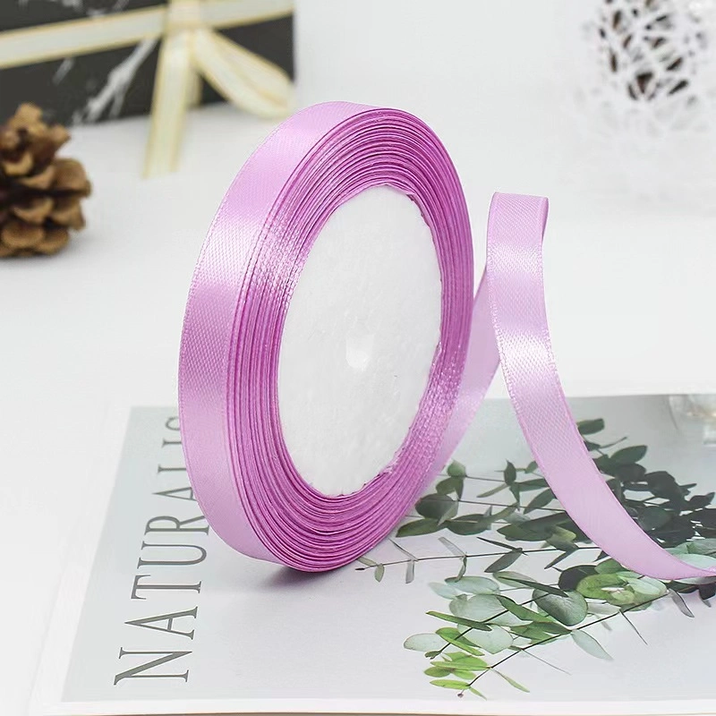 Ruy băng lụa Satin lõi xốp 1cm x 22m x (5 cuộn) ảnh 20