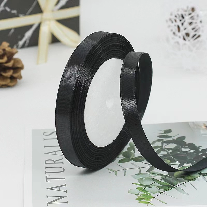 Ruy băng lụa Satin lõi xốp 1cm x 22m x (5 cuộn) ảnh 22