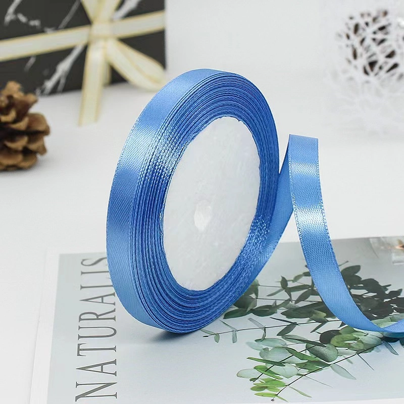 Ruy băng lụa Satin lõi xốp 1cm x 22m x (5 cuộn) ảnh 24