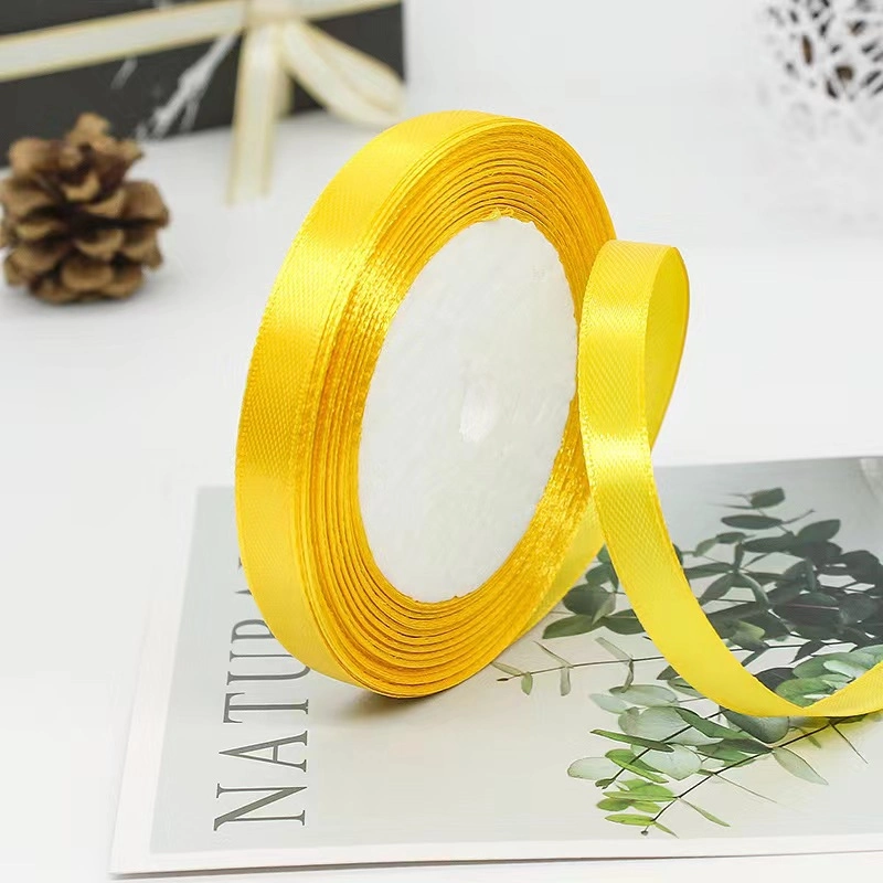 Ruy băng lụa Satin lõi xốp 1cm x 22m x (5 cuộn) ảnh 34