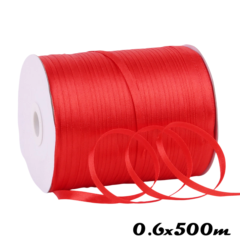 Ruy băng đỏ lụa satin khổ lớn ảnh 7