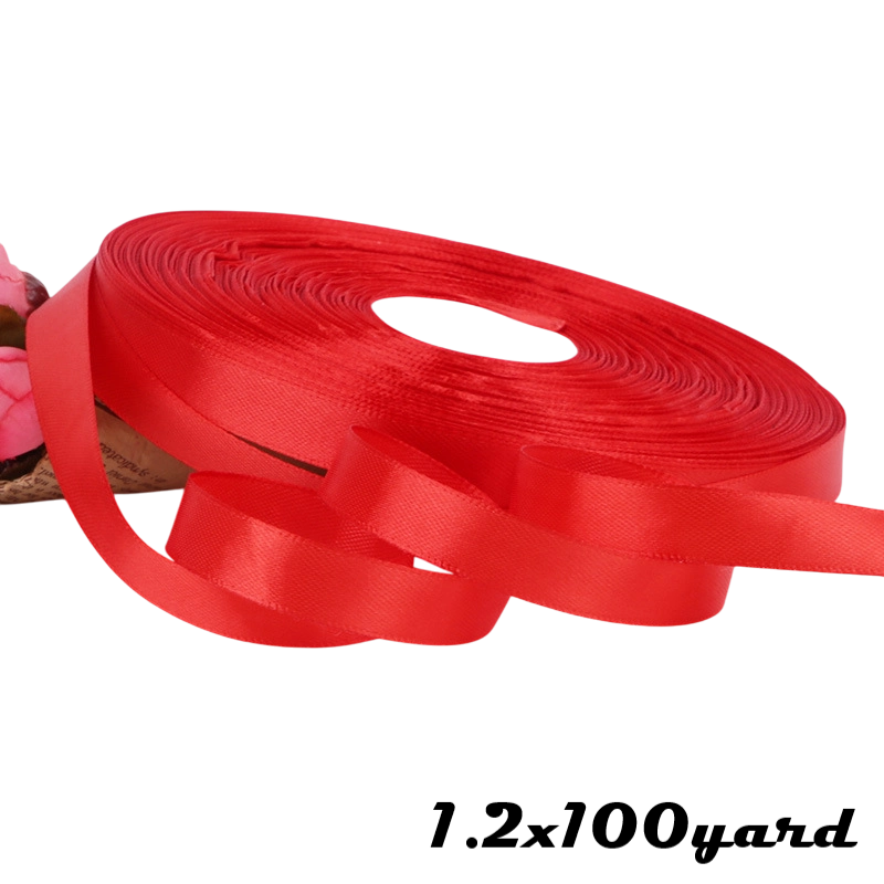 Ruy băng đỏ lụa satin khổ lớn ảnh 9