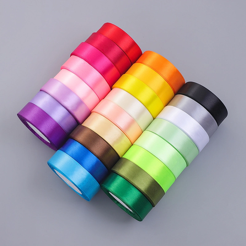  Ruy băng lụa Satin lõi xốp 2.5cm x 22m ảnh 3