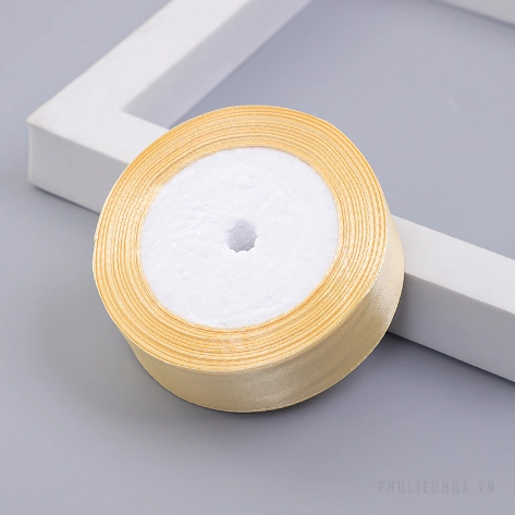  Ruy băng lụa Satin lõi xốp 2.5cm x 22m ảnh 8