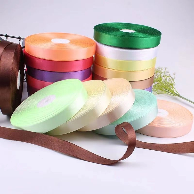 Cuộn ruy băng lụa satin trơn khổ 100yard lõi xốp ảnh 7