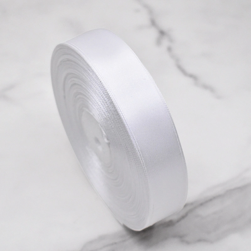 Cuộn ruy băng lụa satin trơn khổ 100yard lõi xốp ảnh 9