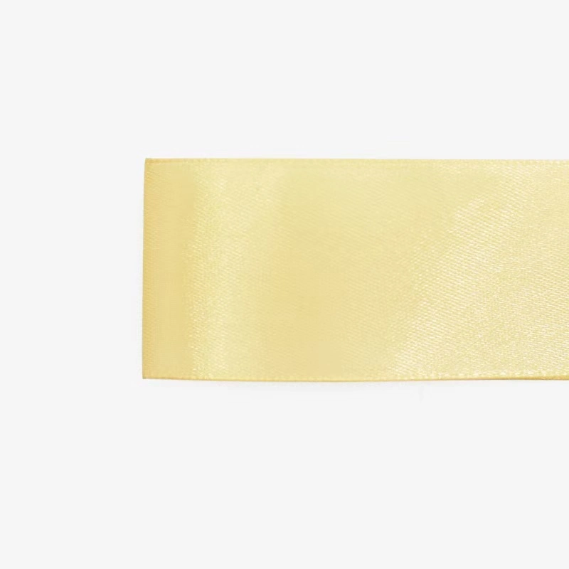 Cuộn ruy băng lụa satin trơn khổ 4cm x 100yard lõi xốp ảnh 10