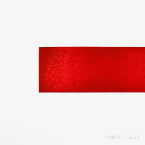 Cuộn ruy băng lụa satin trơn khổ 4cm x 100yard lõi xốp ảnh 12