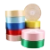 Cuộn ruy băng lụa satin trơn khổ 4cm x 100yard lõi xốp ảnh 1