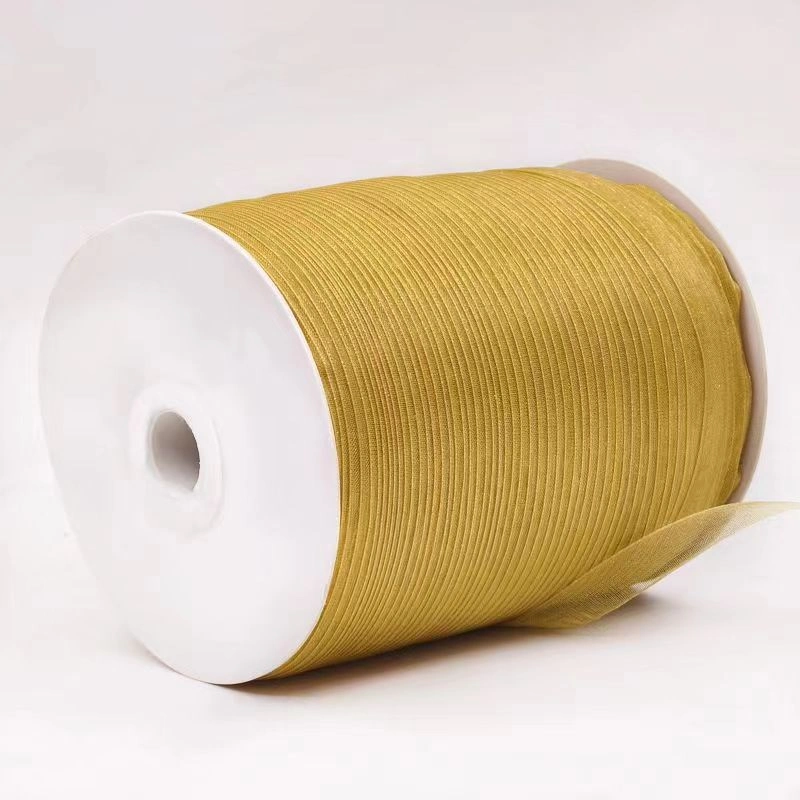 Cuộn 450m ruy băng voan trong suốt bản 1cm làm nơ handmade, trang trí hộp quà ảnh 29