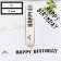 Ruy băng sinh nhật trắng sữa khổ 2cm x 22m Happy Birth Day ảnh 14
