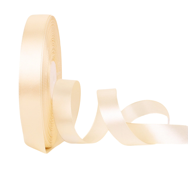 Cuộn ruy băng lụa satin trơn khổ 2cm x 100yard lõi xốp ảnh 13