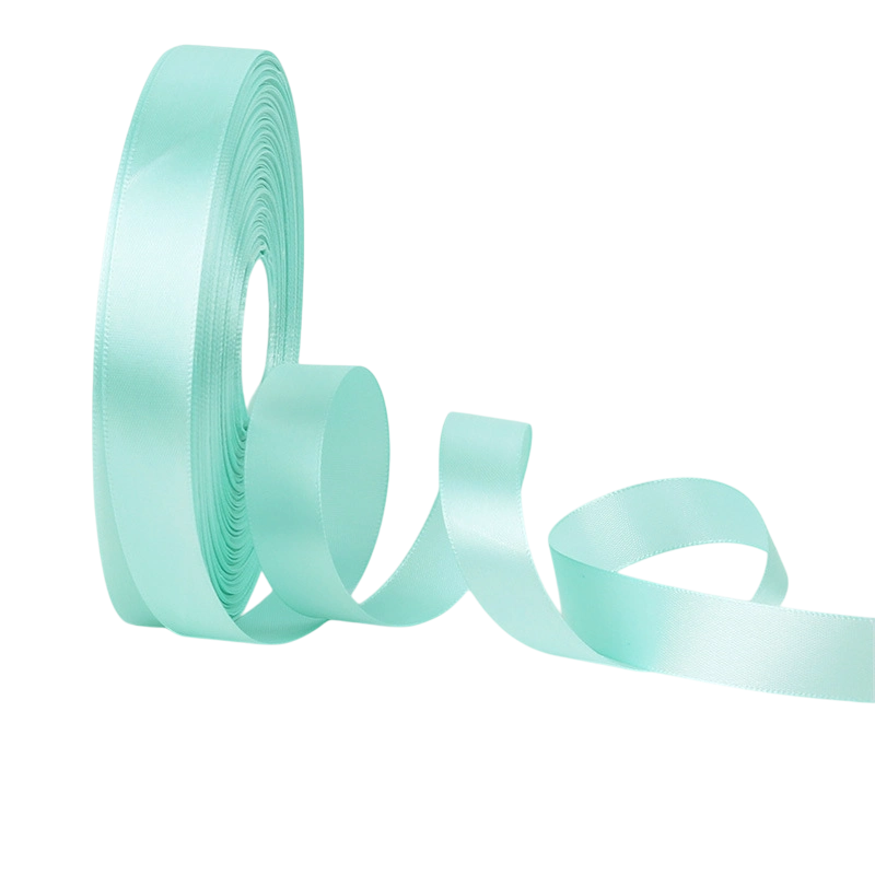 Cuộn ruy băng lụa satin trơn khổ 2cm x 100yard lõi xốp ảnh 15