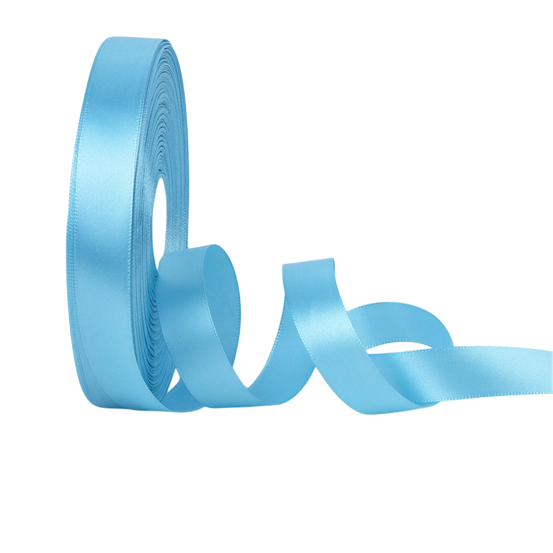 Cuộn ruy băng lụa satin trơn khổ 2cm x 100yard lõi xốp ảnh 16