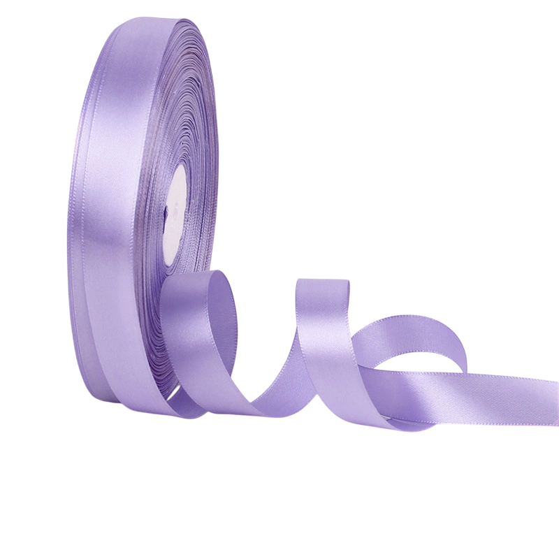 Cuộn ruy băng lụa satin trơn khổ 2cm x 100yard lõi xốp ảnh 17