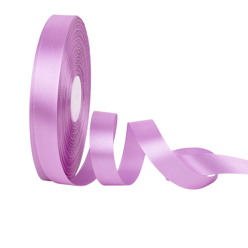 Cuộn ruy băng lụa satin trơn khổ 2cm x 100yard lõi xốp ảnh 20