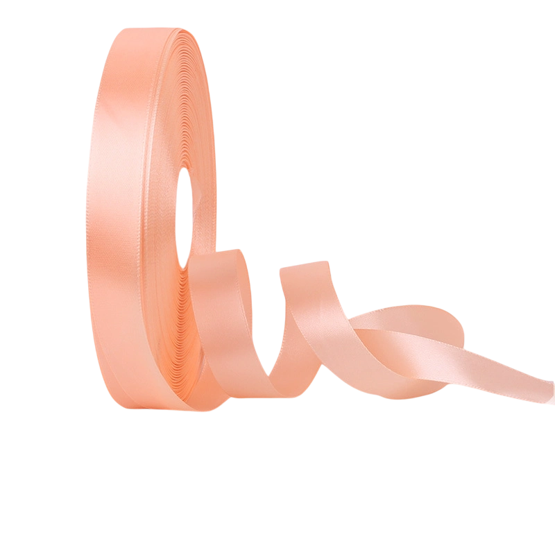 Cuộn ruy băng lụa satin trơn khổ 2cm x 100yard lõi xốp ảnh 22