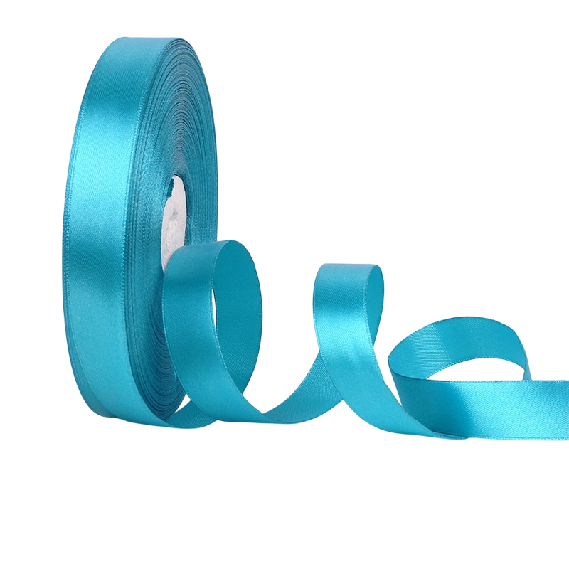 Cuộn ruy băng lụa satin trơn khổ 2cm x 100yard lõi xốp ảnh 26