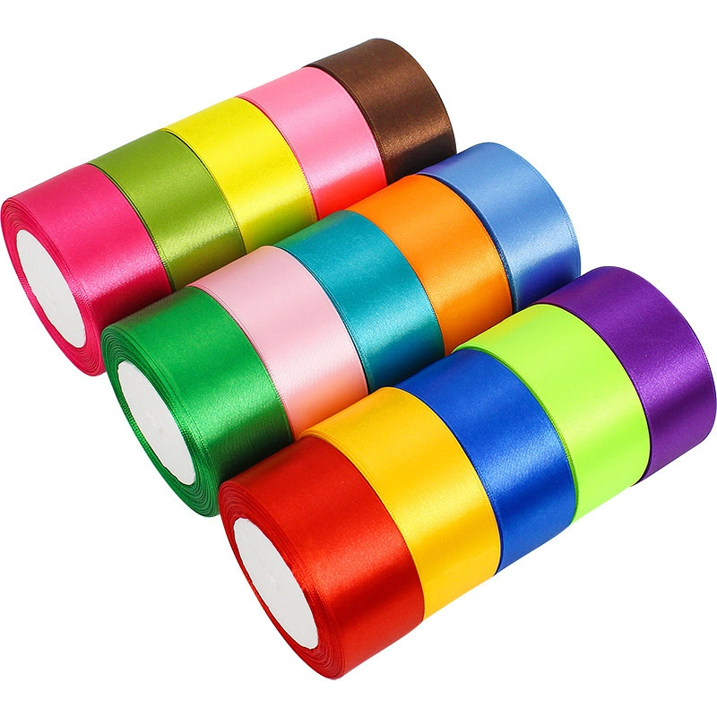 Cuộn ruy băng lụa Satin lõi xốp 4cm x 22m ảnh 4
