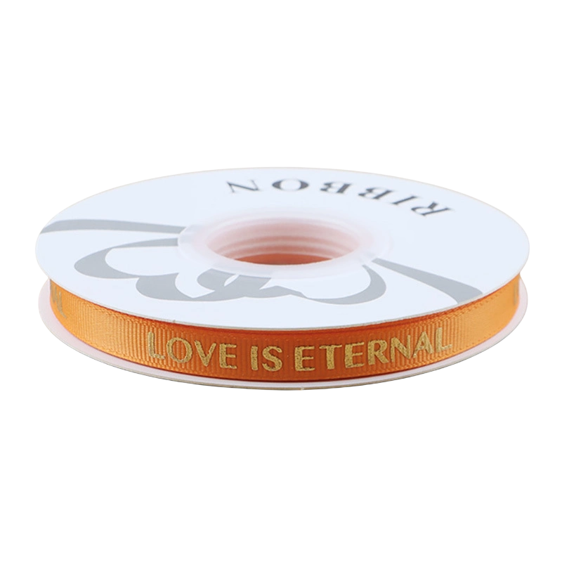 Dây ruy băng gân in chữ đồng Love Is Eternal bản 1cm 32yard nhiều màu  ảnh 8