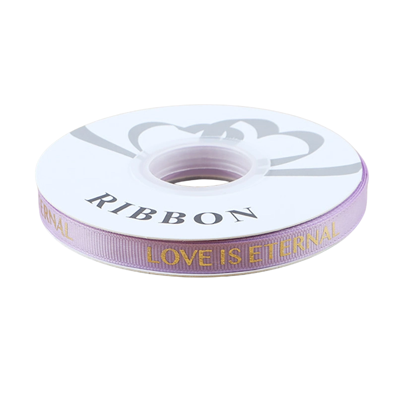 Dây ruy băng gân in chữ đồng Love Is Eternal bản 1cm 32yard nhiều màu  ảnh 13