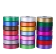 Dây ruy băng nhựa bóng nhiều màu trơn 2.8cm x 50yard ảnh 1