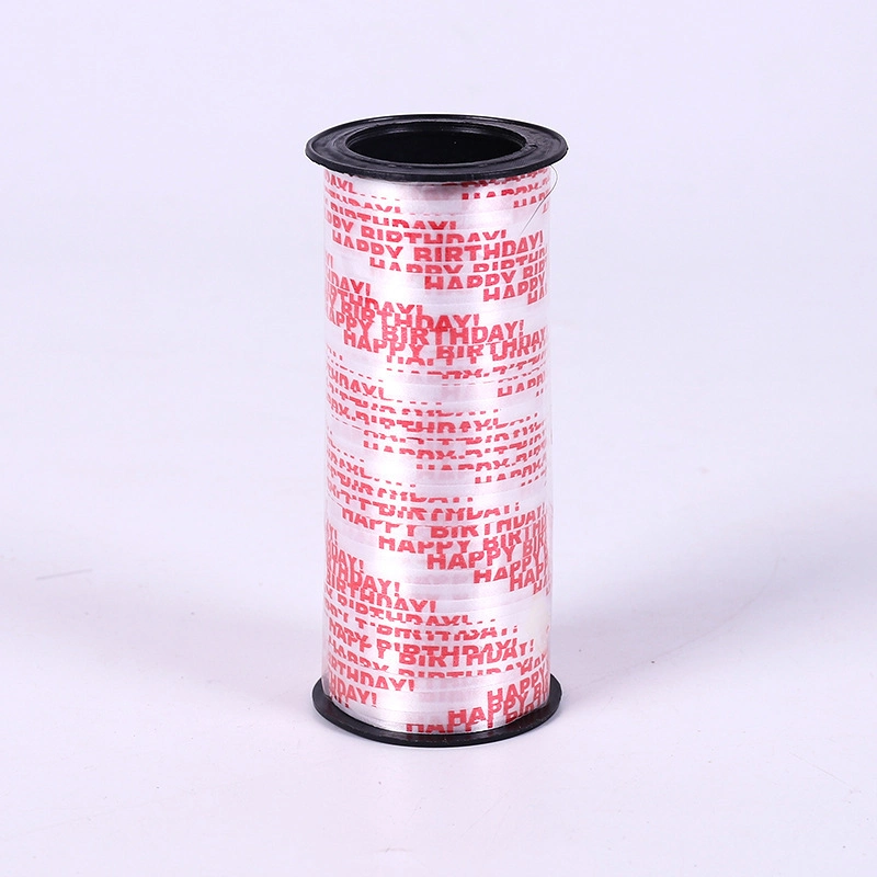 Ruy băng nhựa bản 0.5mm x 100yard cột bóng, gói quà ảnh 12