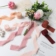 Cuộn ruy băng vải voan Chiffon xé tua viền 4cm x 5yard ảnh 2