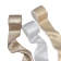 Cuộn ruy băng vải lụa phủ nhũ bạc đồng xé tua viền 4cm x 5yard (1 cuộn) ảnh 16