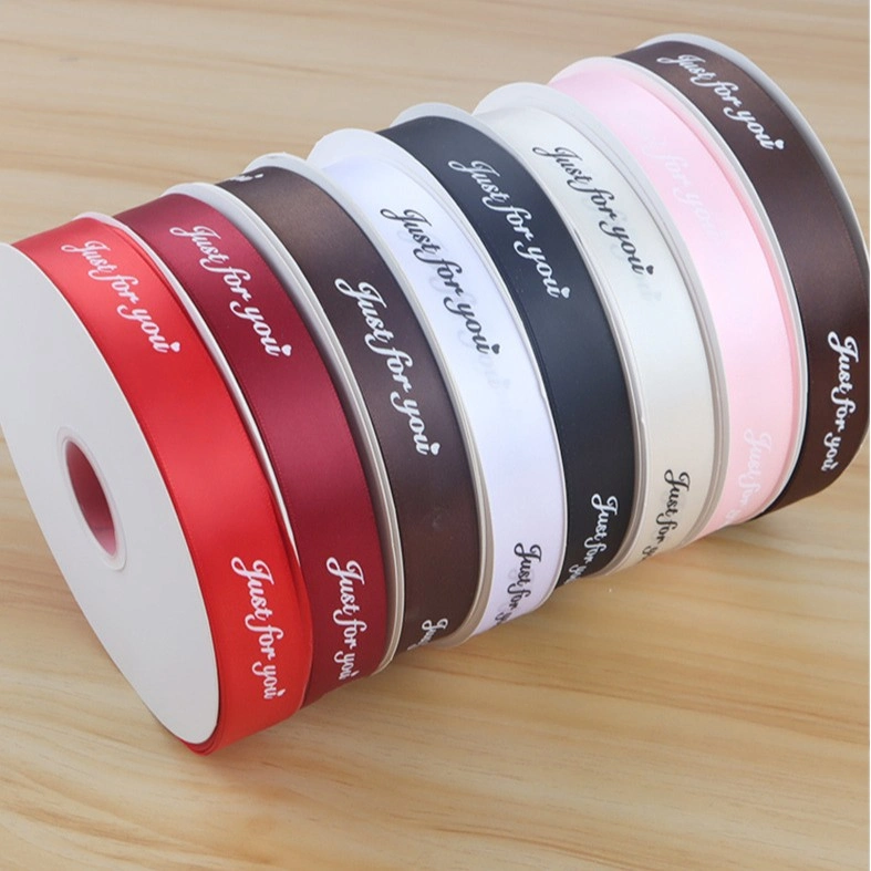 Ruy băng lụa satin Just For You gói hoa buộc quà bản 2,5cm x 80yard ảnh 8