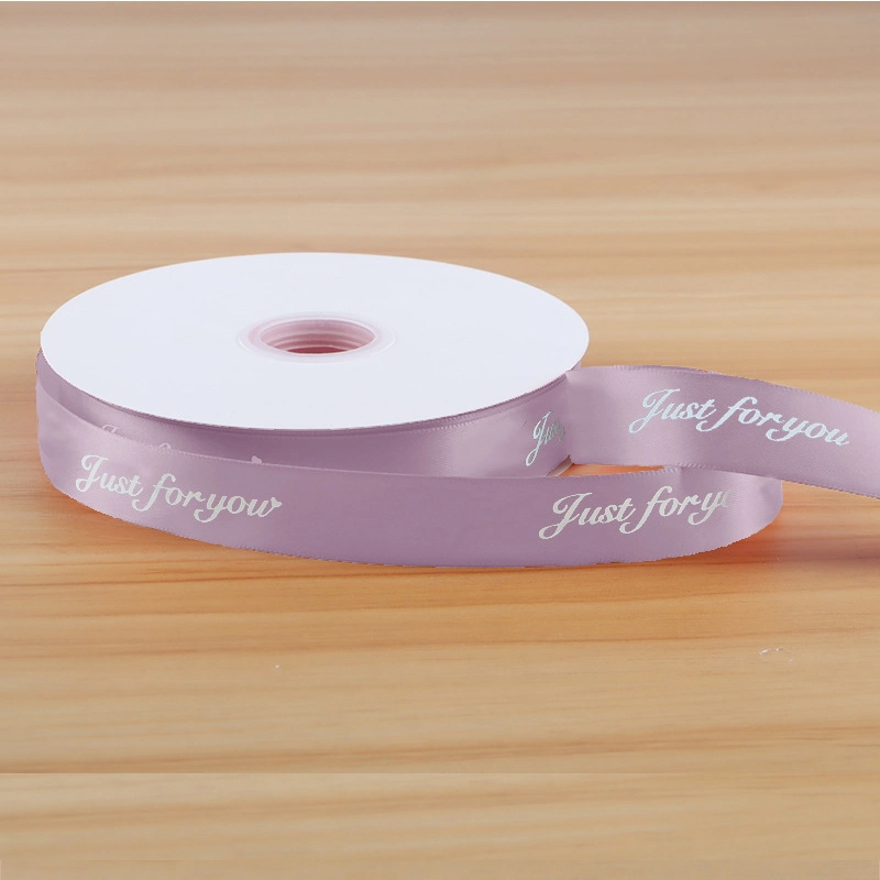 Ruy băng lụa satin Just For You gói hoa buộc quà bản 2,5cm x 80yard ảnh 11
