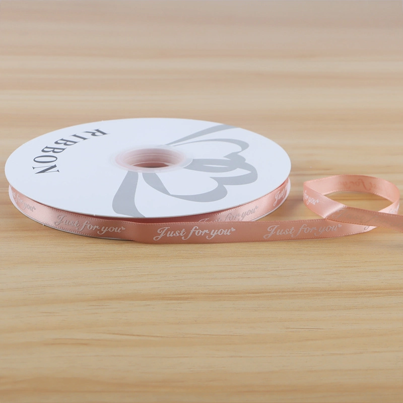 Ruy băng lụa satin Just For You gói hoa buộc quà bản 1cm x 80yard ảnh 8