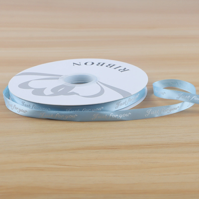 Ruy băng lụa satin Just For You gói hoa buộc quà bản 1cm x 80yard ảnh 9