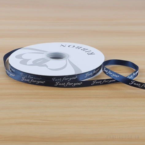 Ruy băng lụa satin Just For You gói hoa buộc quà bản 1cm x 80yard ảnh 18