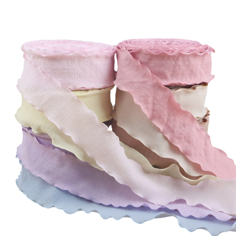 Ruy băng bèo nhún xếp ly không lõi 4cm x 40 yard ảnh 1