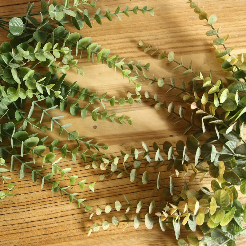 Lá khuynh diệp khô Eucalyptus hoa giả ảnh 24