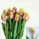 Hoa tulip giả nhiều màu ảnh 15