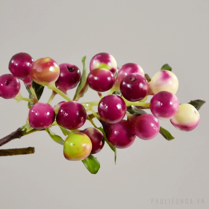 Chùm quả mọng việt quất berry nhân tạo nhiễu mẫu ảnh 18