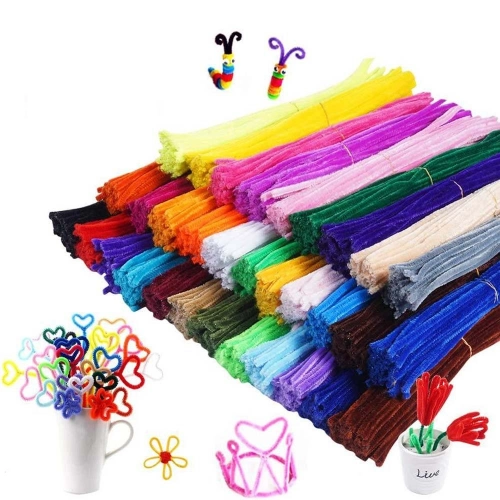 Ảnh sản phẩm Kẽm nhung mịn, làm hoa trang trí bó 95-100 cành 30cm 1
