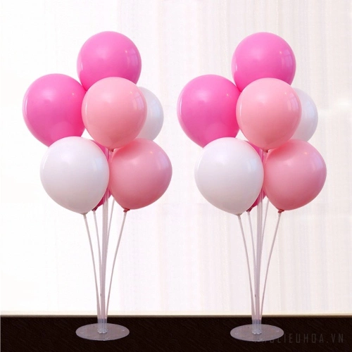 Ảnh sản phẩm Giá đỡ, trụ đỡ đế bong bóng chùm 7 nhánh cao 80cm  1