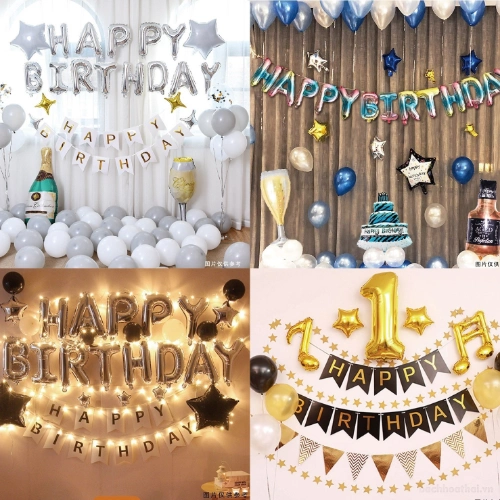 Ảnh sản phẩm Set trang trí sinh nhật Happy Birthday I 1